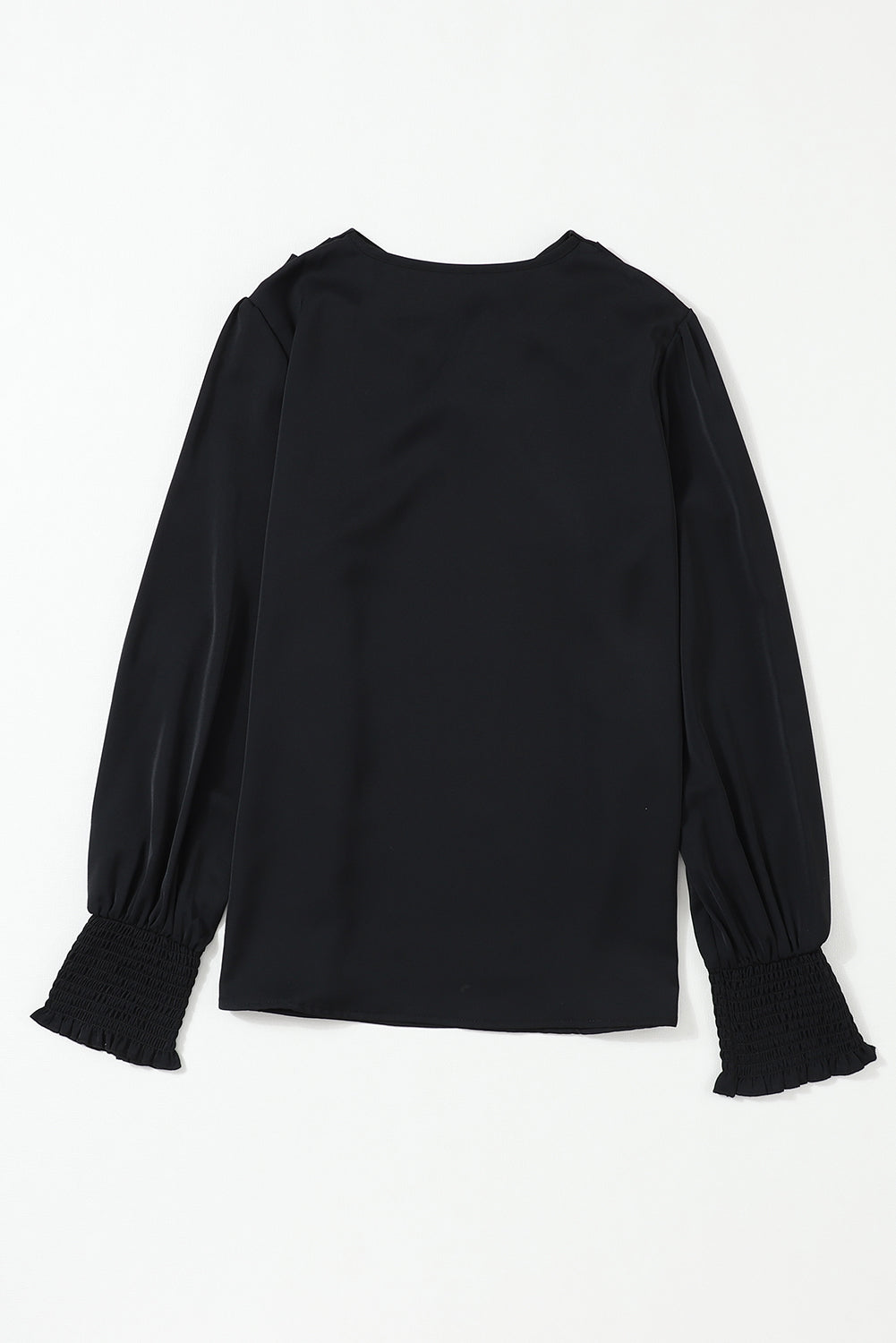 Wilma | Gedrapeerde Blouse met overslag hals - Stijlvol en elegant