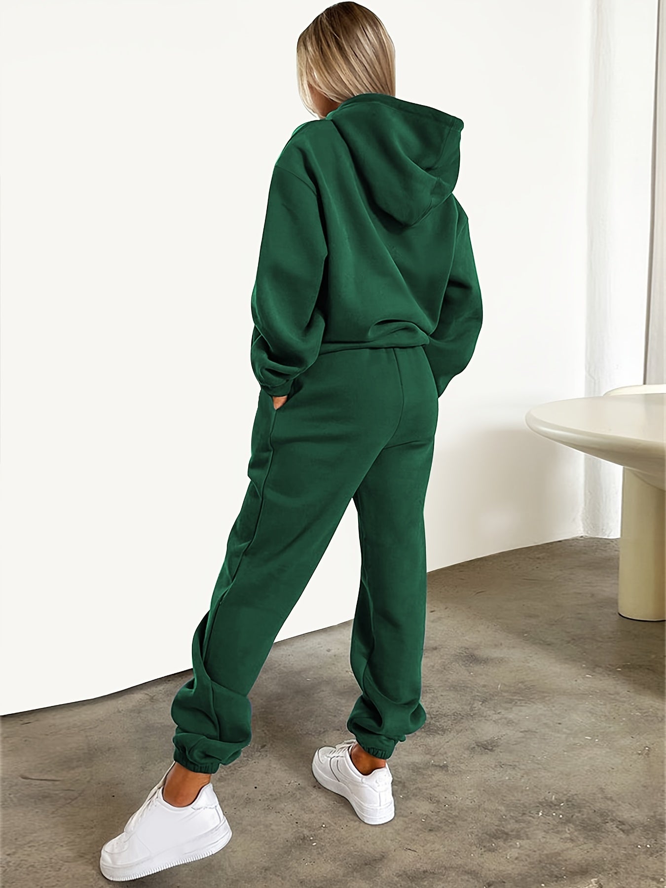 Nanna | Dames Trekkoord Hoodie & Jogger Set - Comfortabel, Stijlvol Tweedelig Outfit