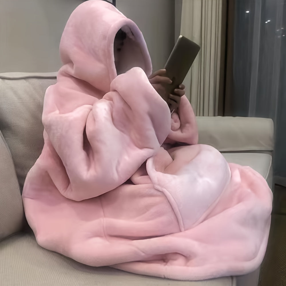 SnuggleWear | Oversized Hoodie Deken, Ultra Zacht Sherpa Fleece, Draagbaar Deken Sweatshirt