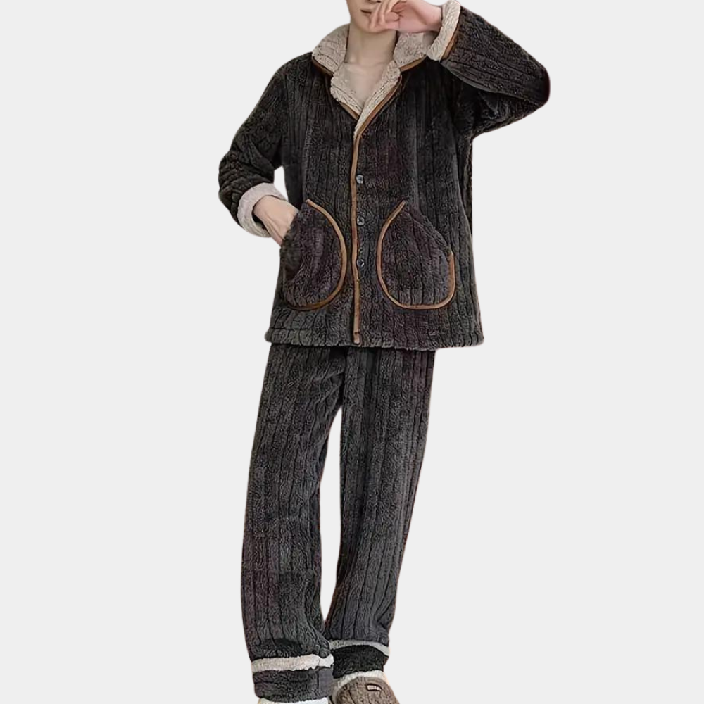 Atticus | Winterwarme, knusse pyjamaset voor mannen