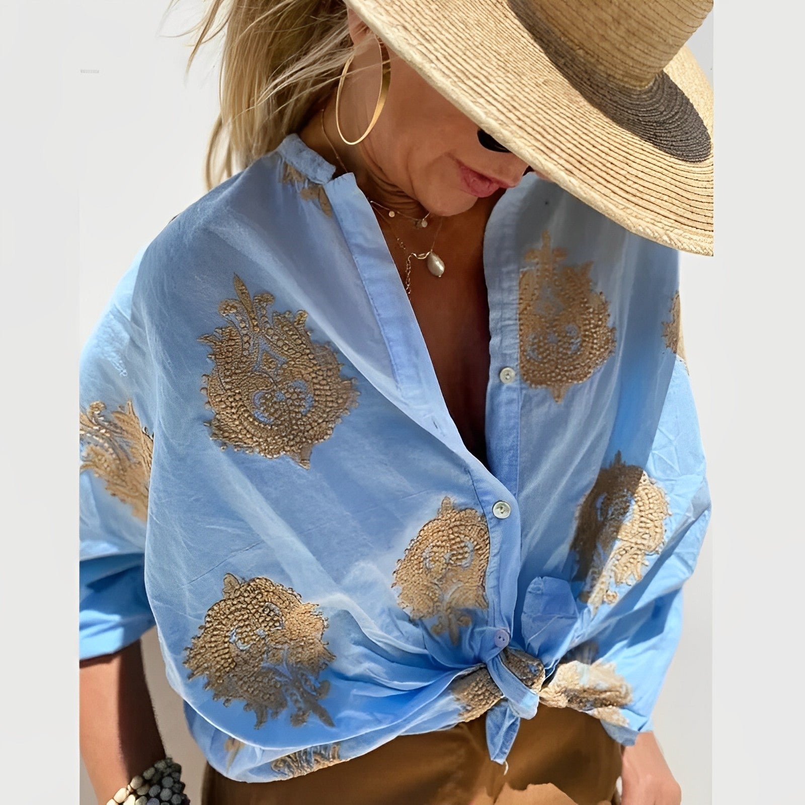 Bubbles - Trendy en chique blouse