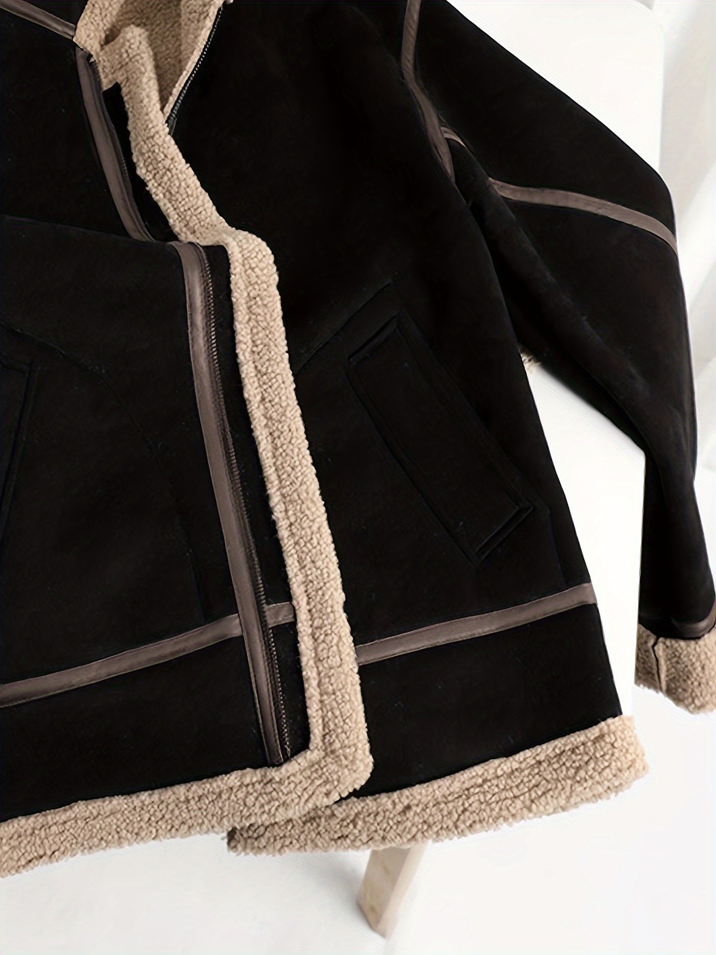 Fletcher | Men's Suede Fleece Lined Winter Jacket - Warm, Thick, and Stylish Outdoor Coat