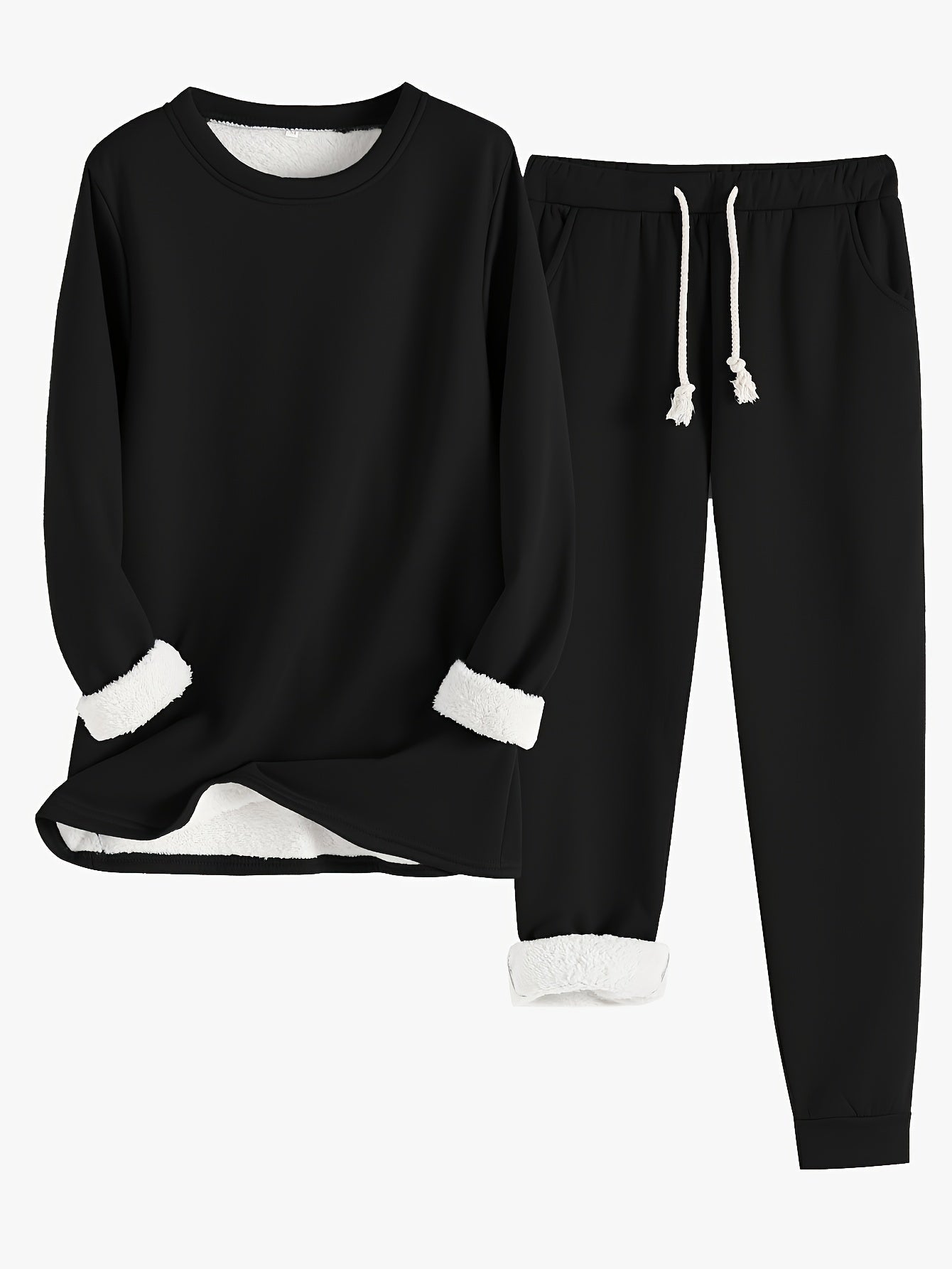 Dalila | Thermische trui & joggingbroek voor dames - Knusse Loungewear voor Herfst/Winter