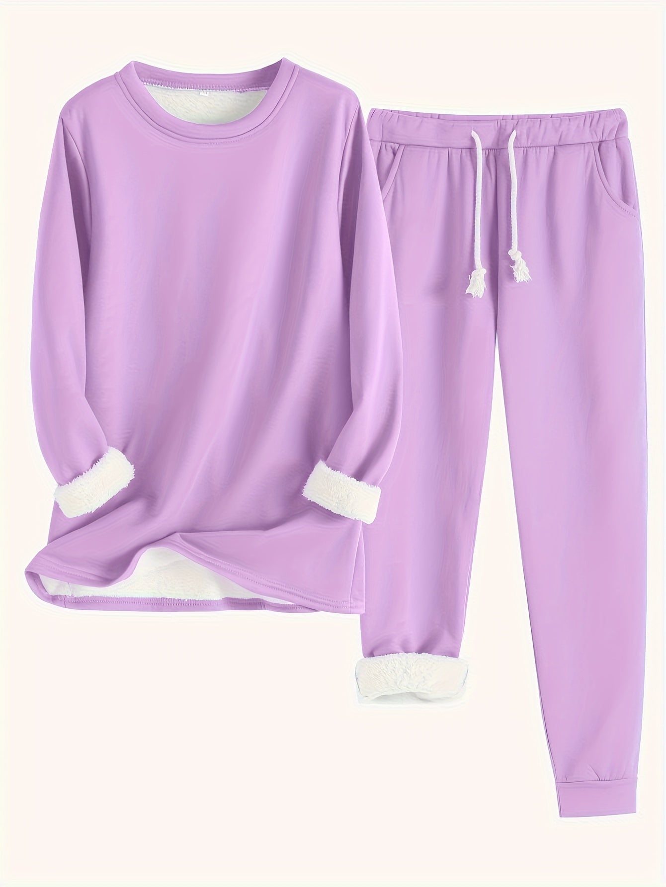 Dalila | Thermische trui & joggingbroek voor dames - Knusse Loungewear voor Herfst/Winter