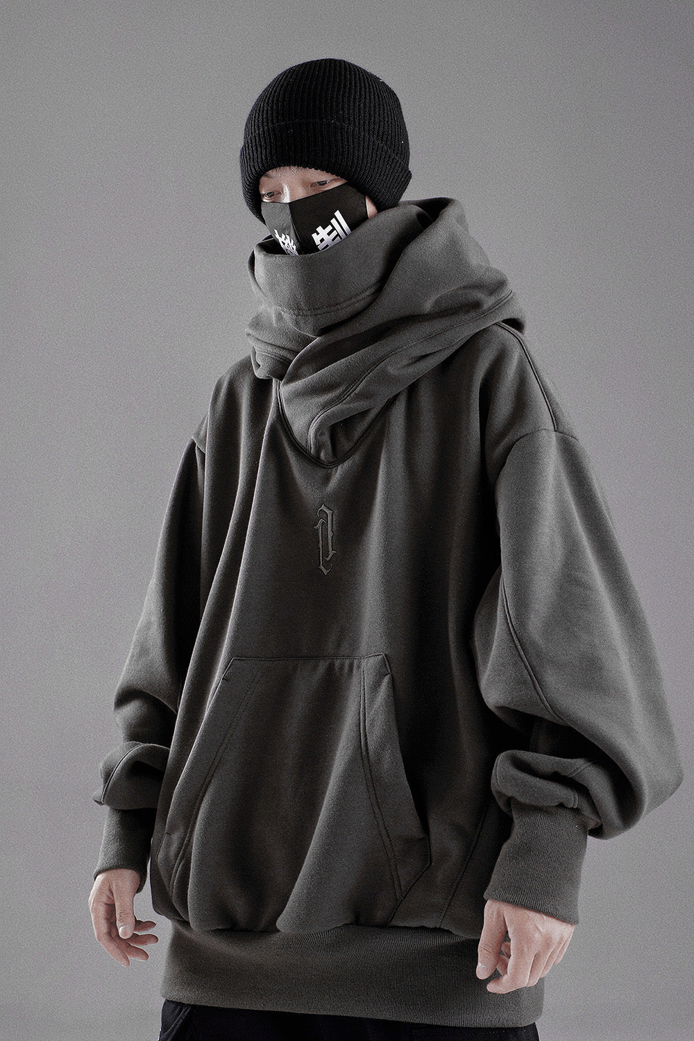 Ragnar | Oversized Ninja Hoodie jack voor Mannen met Zakken - Stijlvolle & Comfortabele Vrijetijdskleding