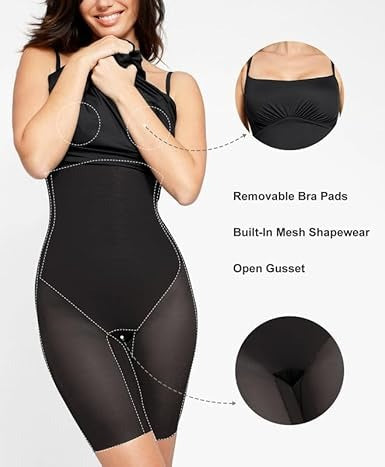 Iyana | De Shapewear Jurk met Ingebouwde BH