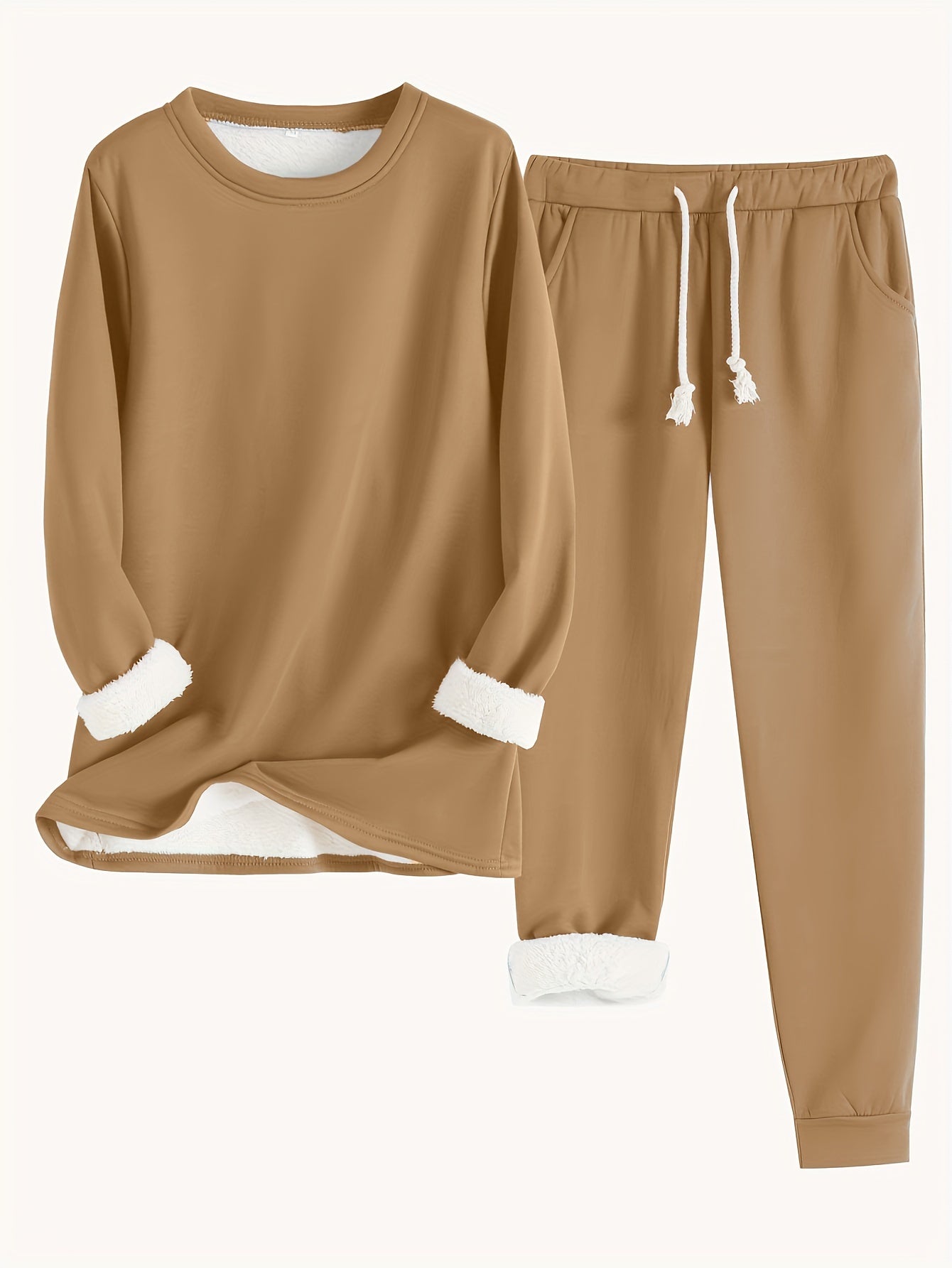 Dalila | Thermische trui & joggingbroek voor dames - Knusse Loungewear voor Herfst/Winter