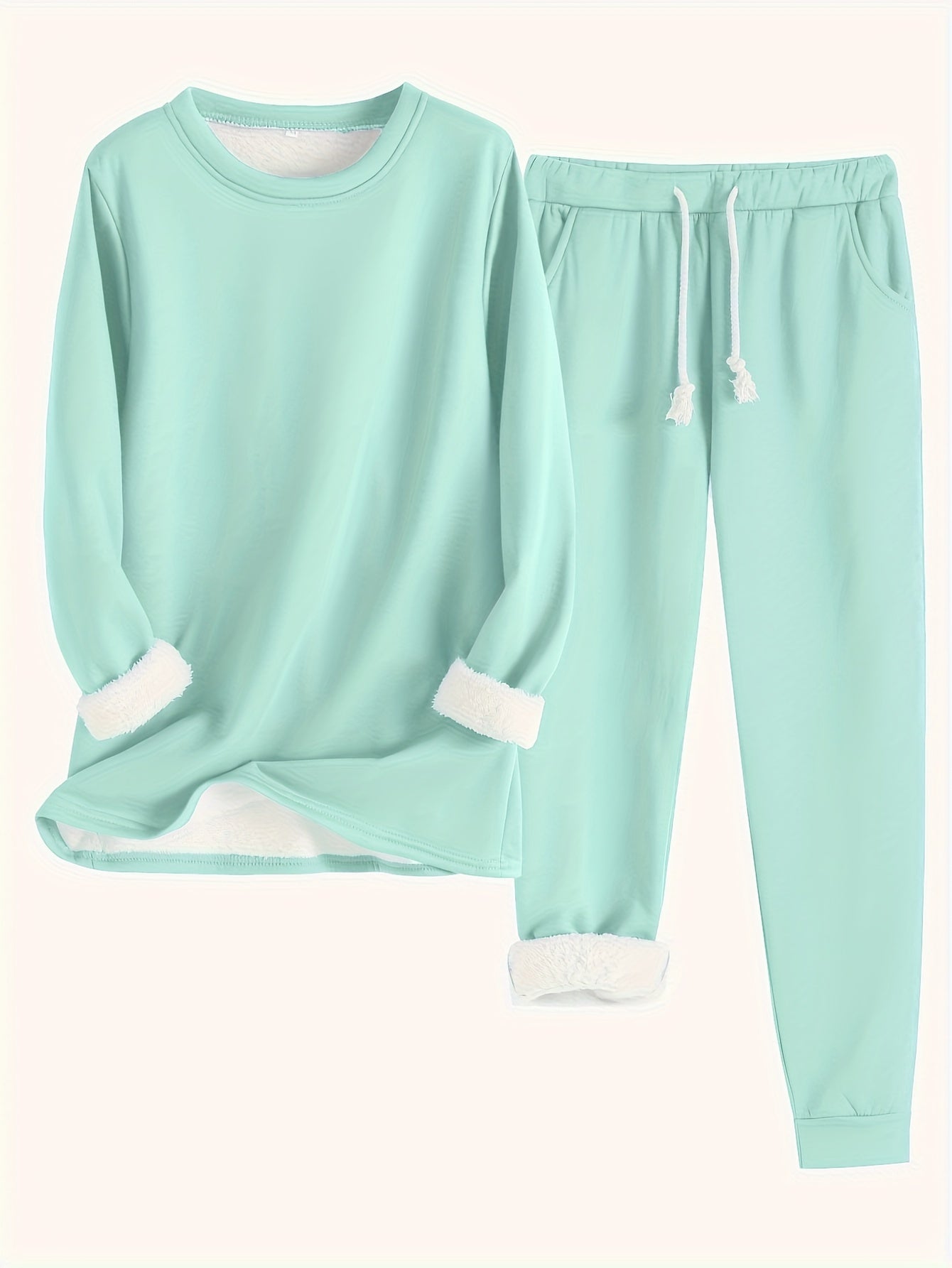 Dalila | Thermische trui & joggingbroek voor dames - Knusse Loungewear voor Herfst/Winter