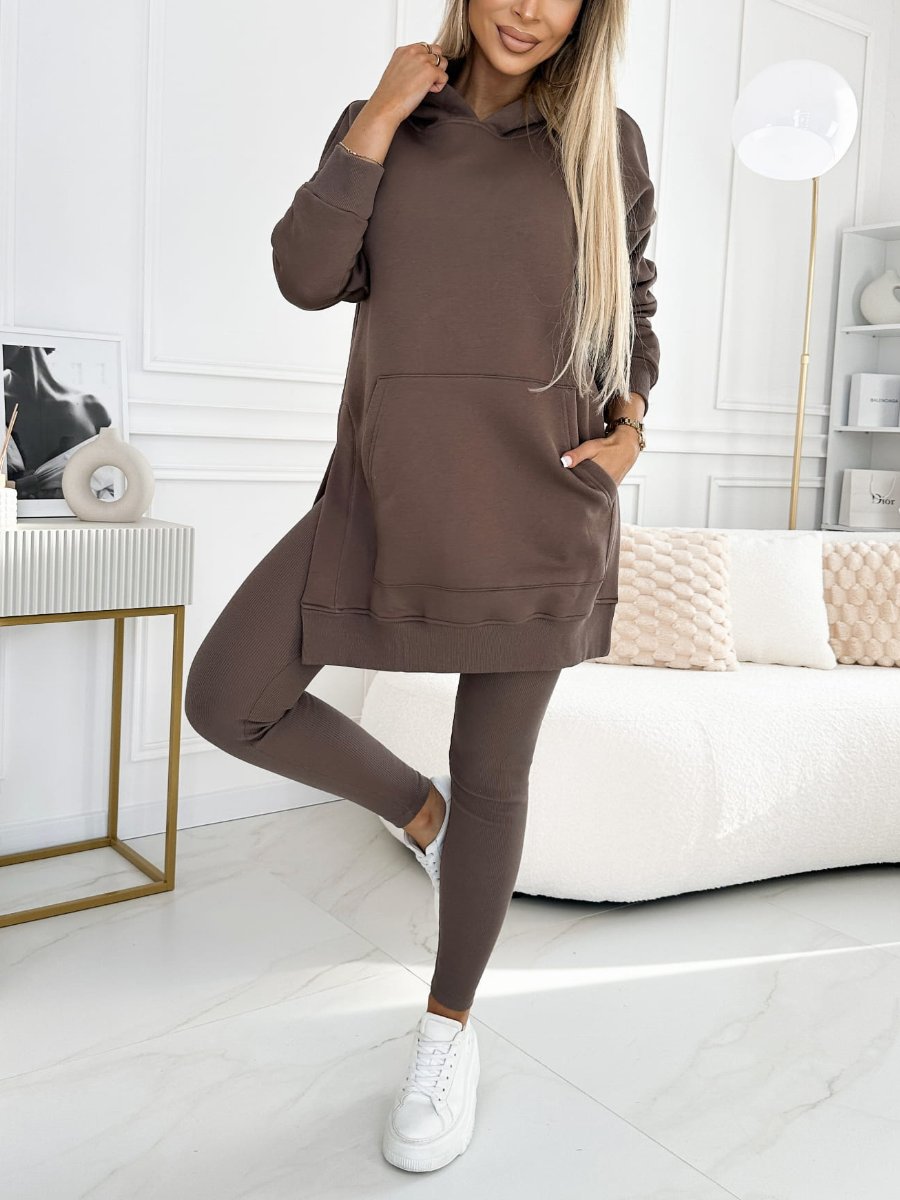 Dulce | Modieuze hoodie en legging tweedelige set