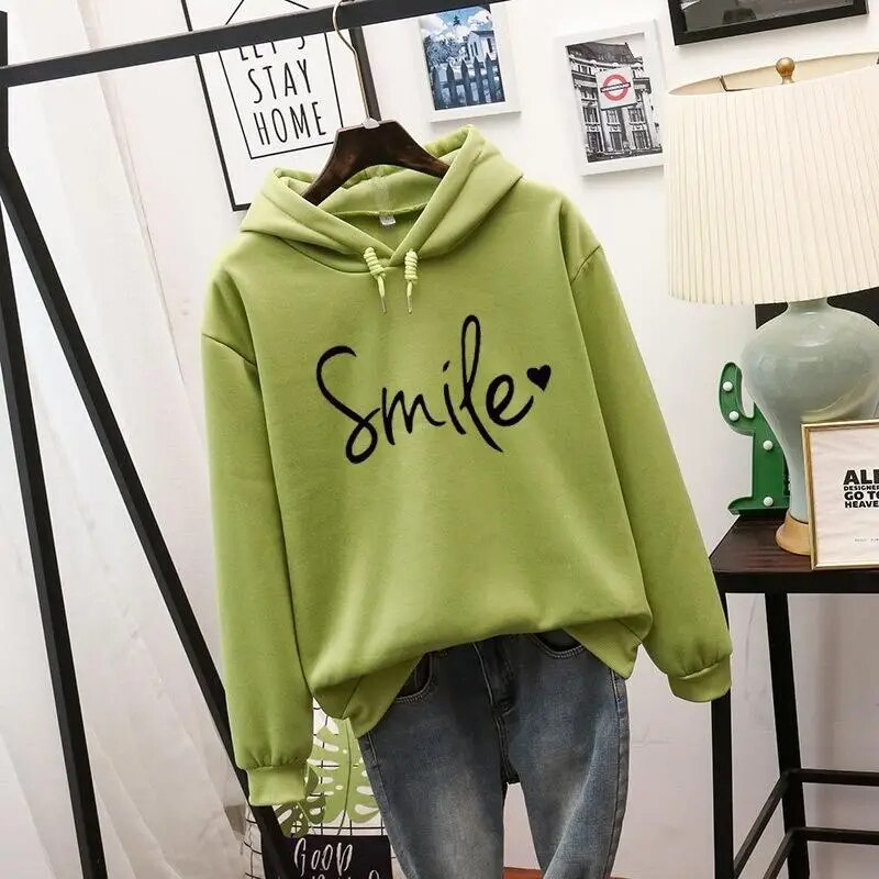 Smile Hoodie - Brie