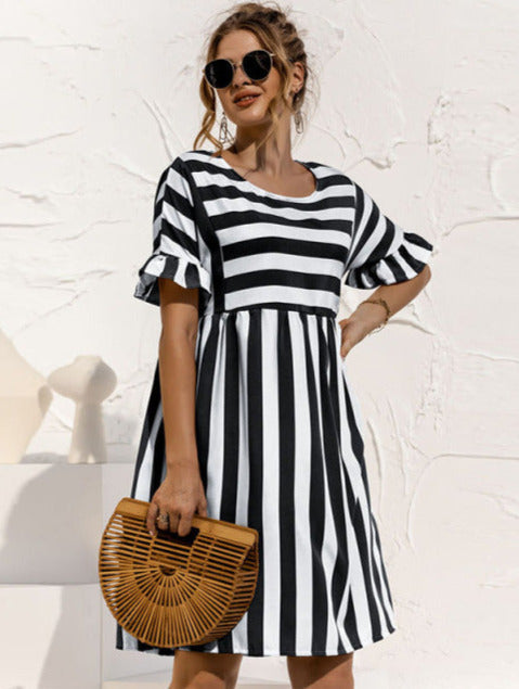 Zeina - Striped Dress