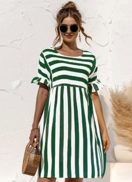 Zeina - Striped Dress