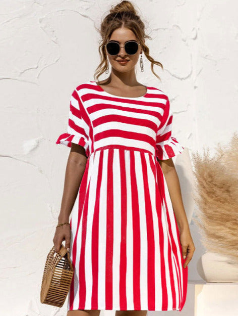 Zeina - Striped Dress